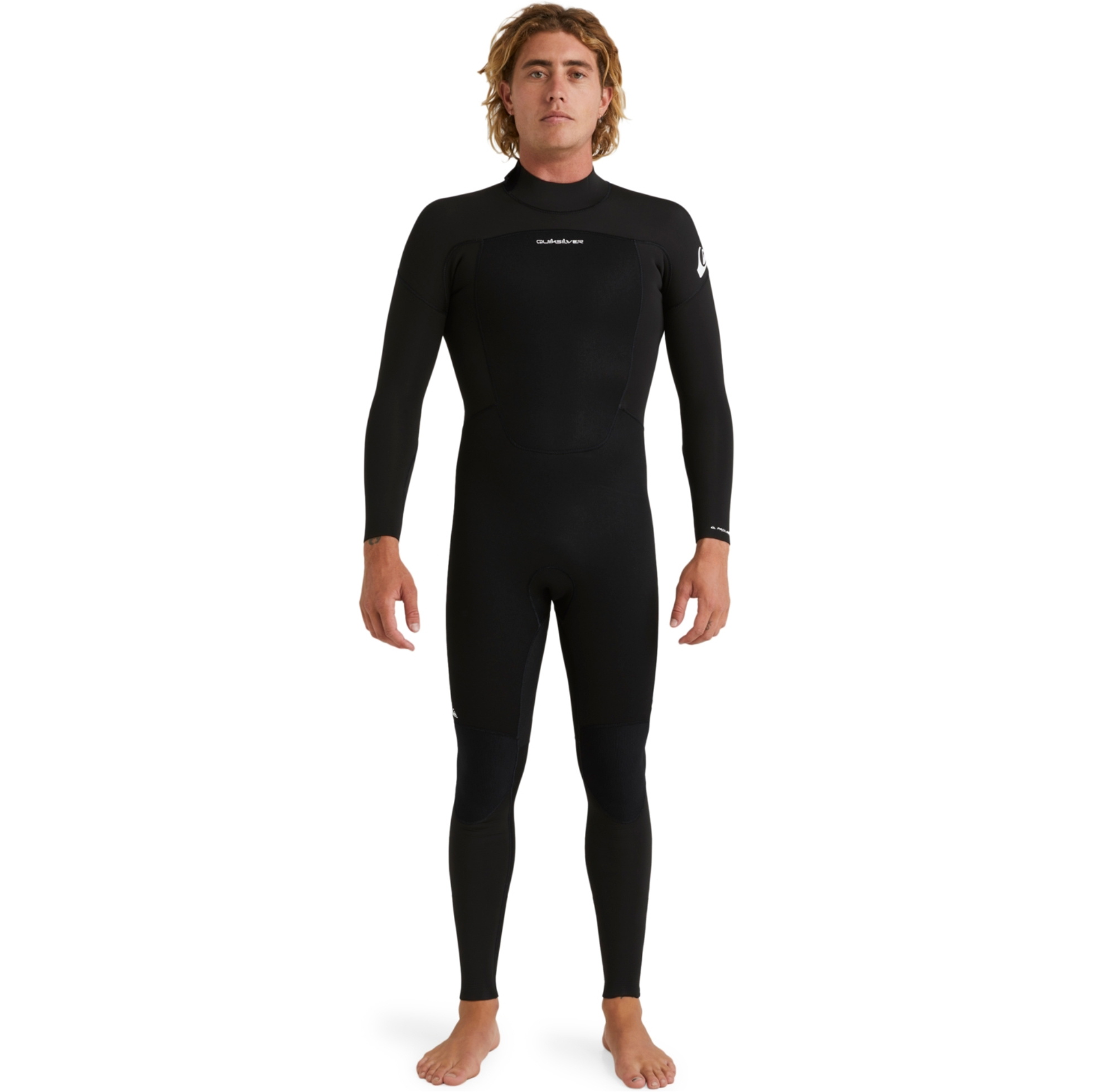 2025 Quiksilver Herre Prologue 3/2mm GBS Back Zip Våddragt EQYW103222 -.. Black